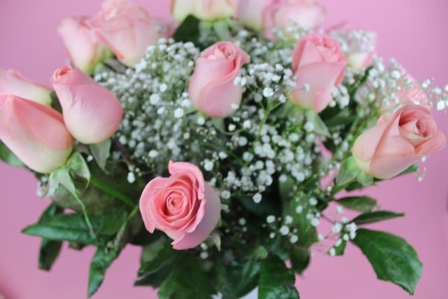 Copa con 24 Rosas